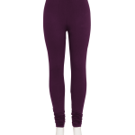 Women Dark Purple Leggings