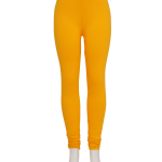 Women Dark Yellow Leggings