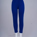 Women Royal Blue Ankle Leggings